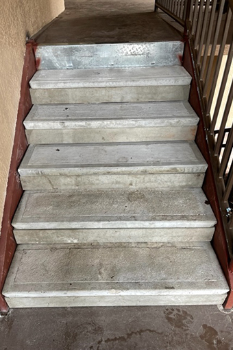 Kissimmee-based Company Building's Stairs in Need of Repairs